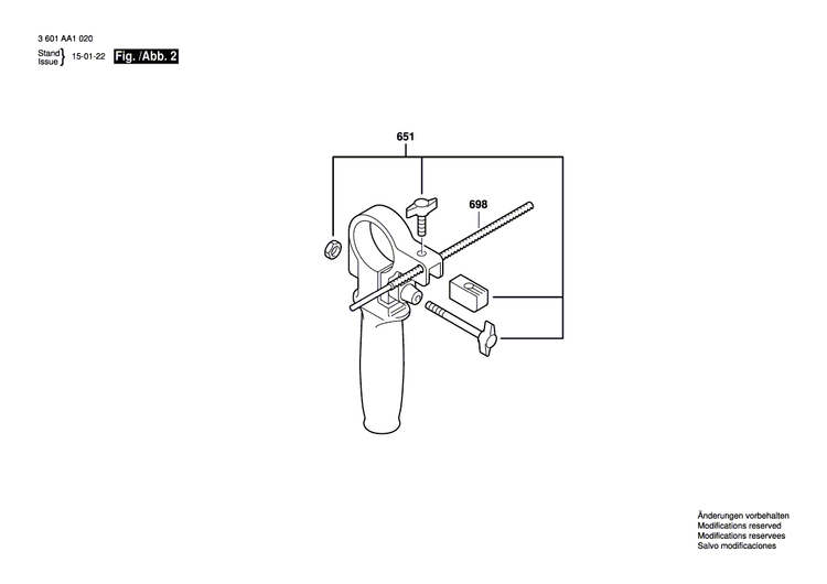 New Genuine Bosch 1619PA8161 Manufacturer's nameplate
