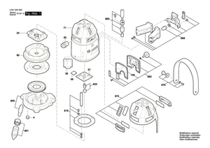 New Genuine Bosch 1619PA8295 Protection cover