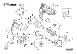 New Genuine Bosch 1619PA8446 Nameplate
