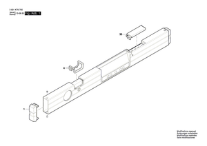 New Genuine Bosch 1619PA8559 Frame