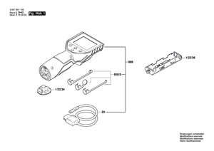 New Genuine Bosch 1619PA8661 Battery Holder