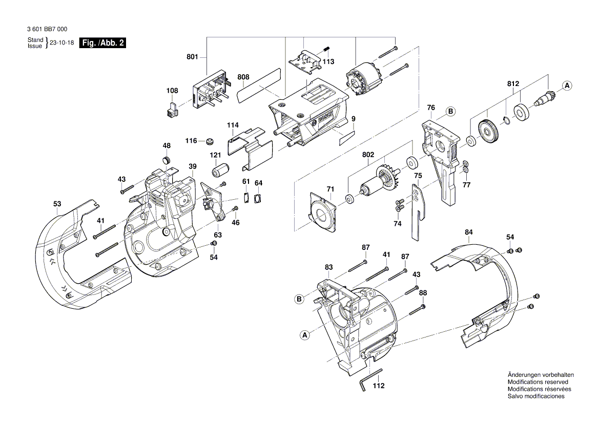 New Genuine Bosch 1619PA8853 Protection Plate