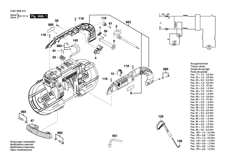 New Genuine Bosch 1619PA8871 Armature set