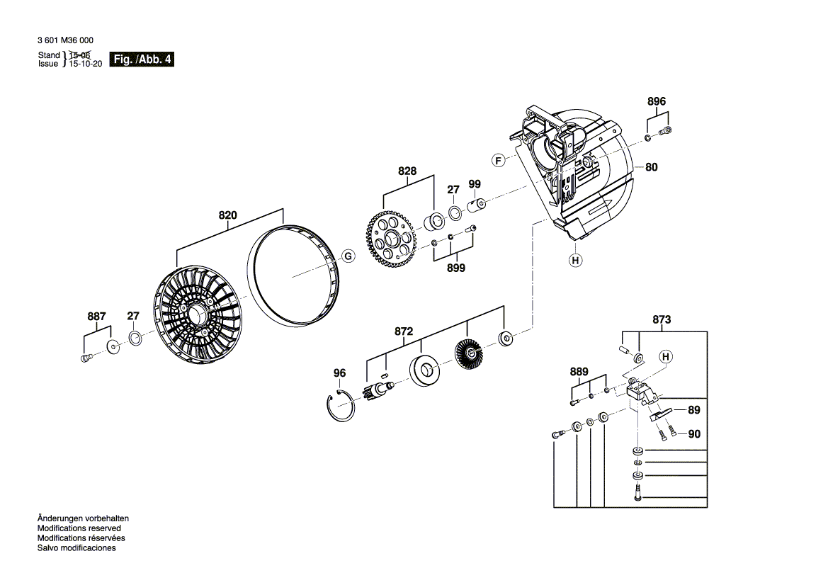 New Genuine Bosch 1619PA8894 Set of screws
