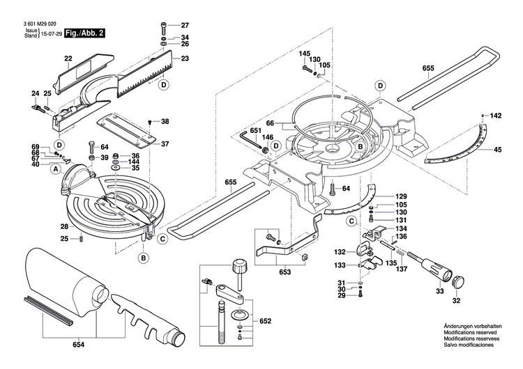 New Genuine Bosch 1619PA9473 Nameplate