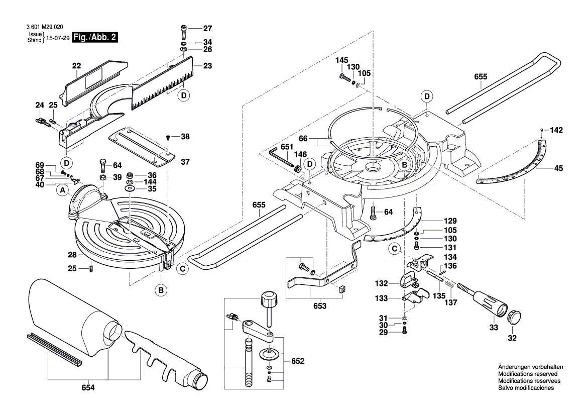 New Genuine Bosch 1619PA9474 Nameplate