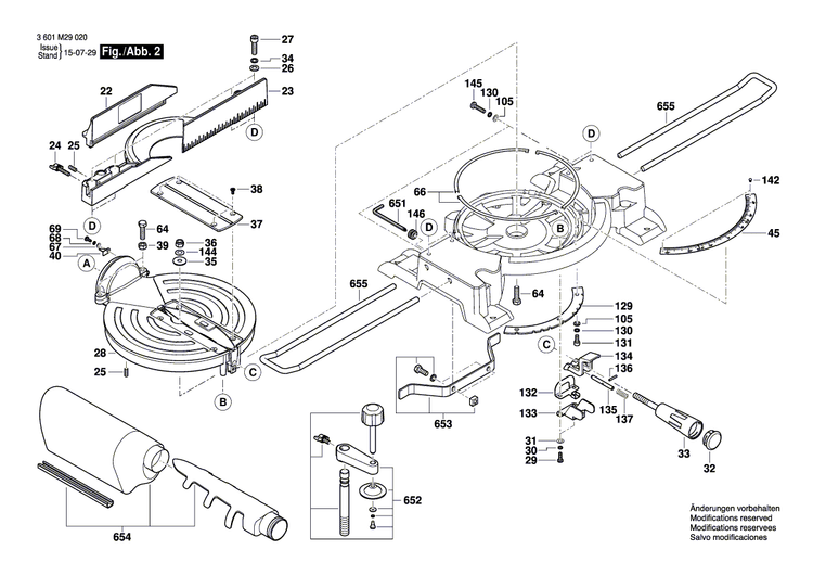 New Genuine Bosch 1619PA9474 Nameplate