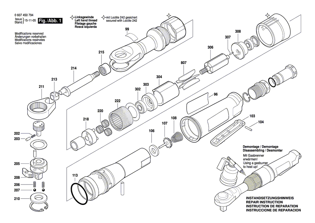 New Genuine Bosch 1619PA9726 Spring