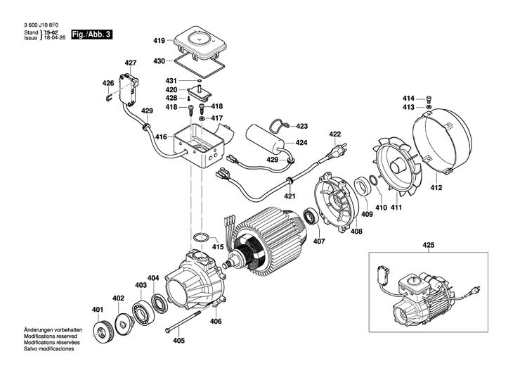 New Genuine Bosch 1619PA9744 Lock