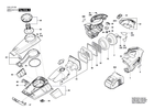 New Genuine Bosch 1619PA9898 Suction Tube