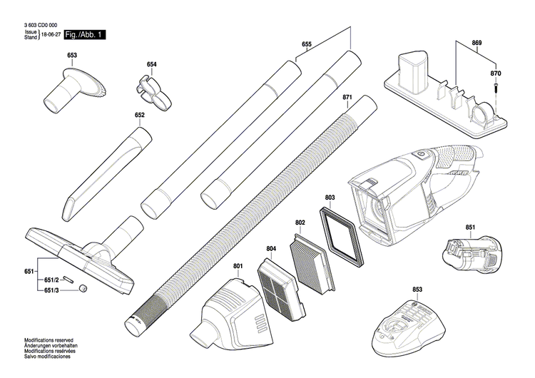 New Genuine Bosch 1619PA9902 Hook
