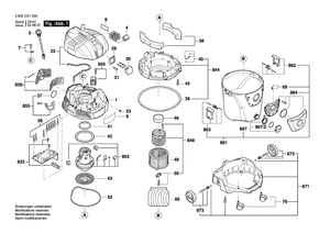 New Genuine Bosch 1619PB0835 Motor Bracket