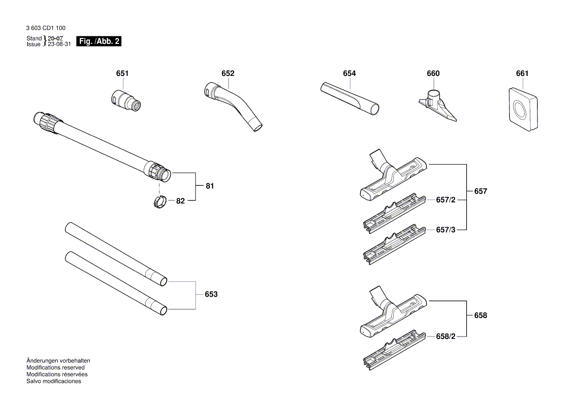 New Genuine Bosch 1619PB0844 Locking element