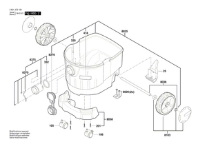 New Genuine Bosch 1619PB0910 Nameplate