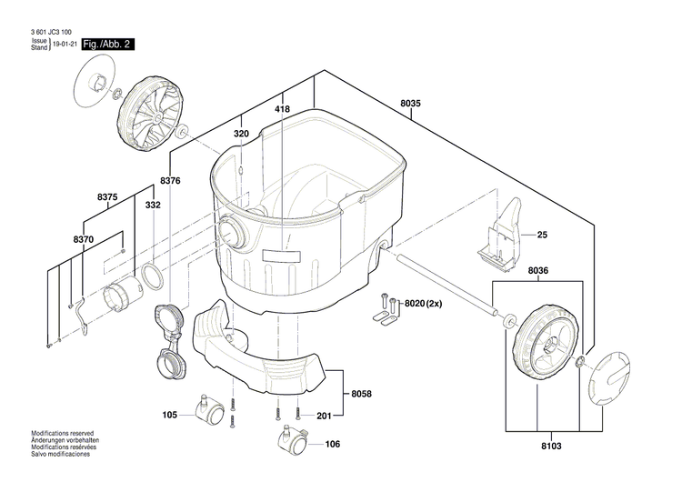 New Genuine Bosch 1619PB0910 Nameplate