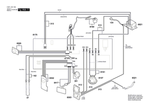 New Genuine Bosch 1619PB0910 Nameplate