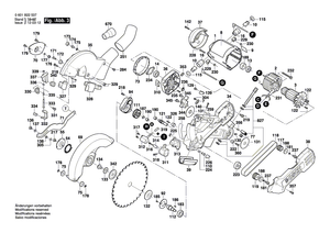 New Genuine Bosch 1619PB1008 Nameplate