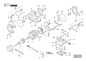 New Genuine Bosch 1619PB1469 Field assembly