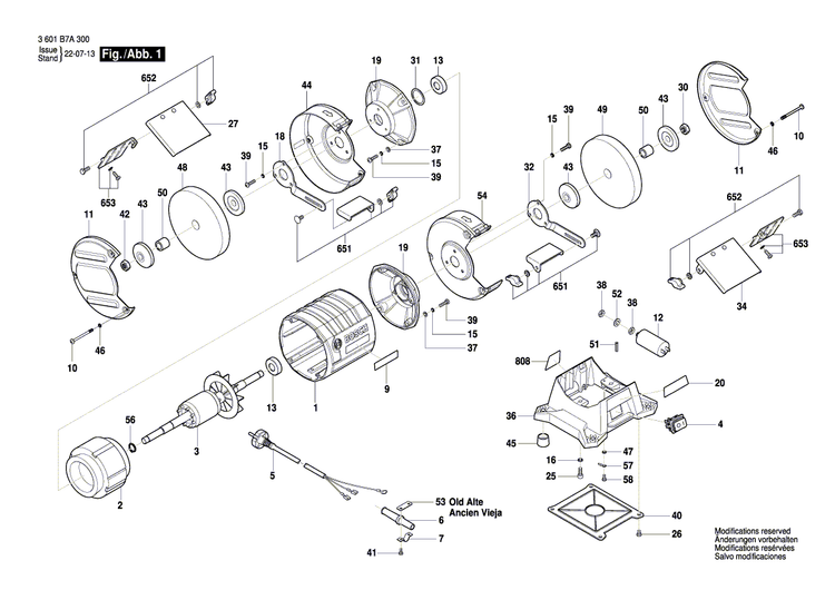 New Genuine Bosch 1619PB1539 Base Plate