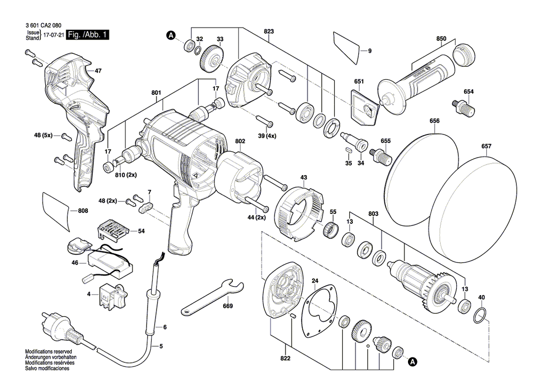 New Genuine Bosch 1619PB1763 Retaining ring