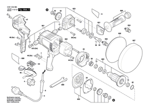 New Genuine Bosch 1619PB1968 Housing Assembly