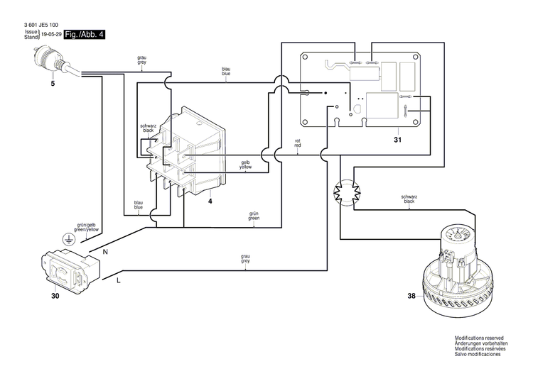 New Genuine Bosch 1619PB2013 Socket
