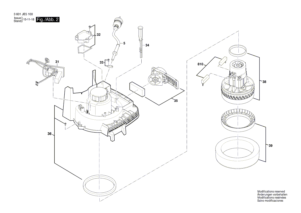 New Genuine Bosch 1619PB2014 Socket