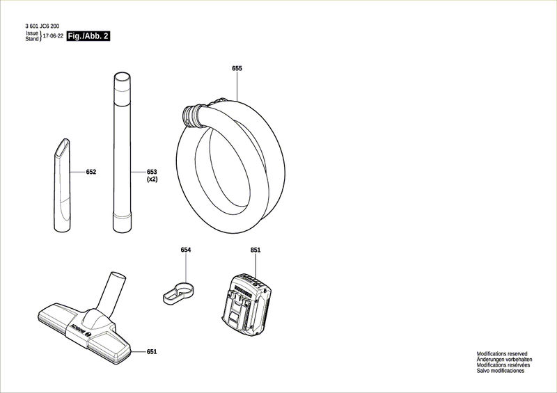 New Genuine Bosch 1619PB2155 Nameplate
