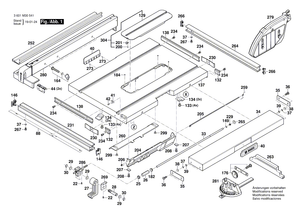 New Genuine Bosch 1619PB2518 Nameplate