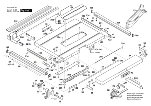 New Genuine Bosch 1619PB2519 Nameplate