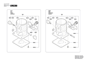New Genuine Bosch 1619PB2998 Nameplate