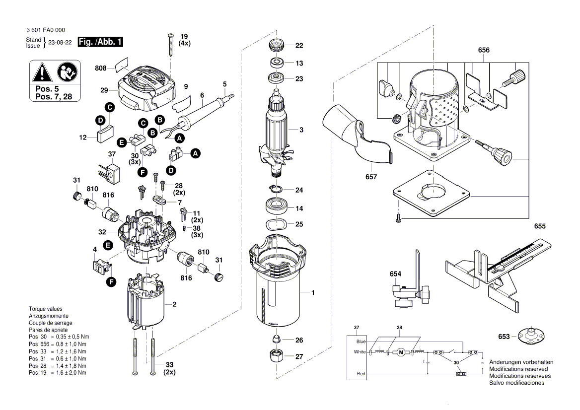 New Genuine Bosch 1619PB3031 Armature