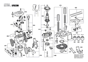 New Genuine Bosch 1619PB3101 On-Off Switch