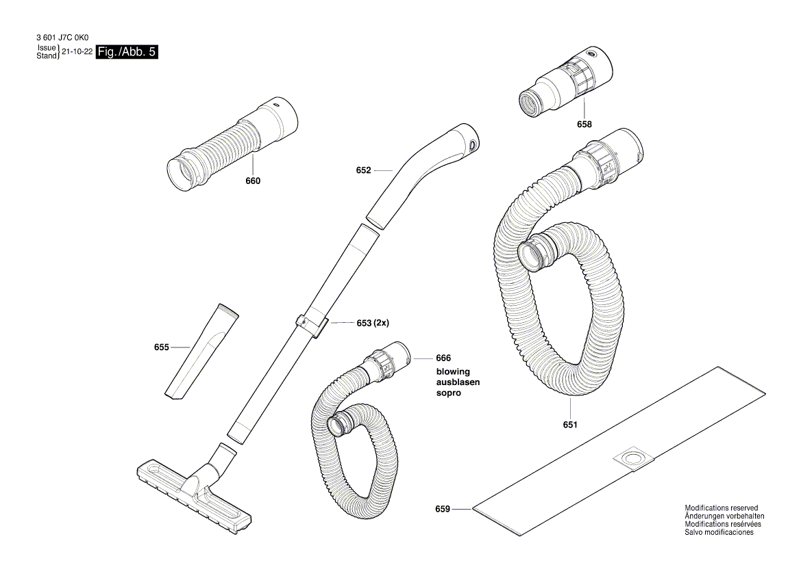 New Genuine Bosch 1619PB3229 Nameplate