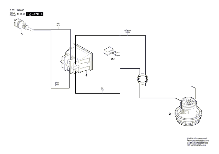 New Genuine Bosch 1619PB3253 Hood