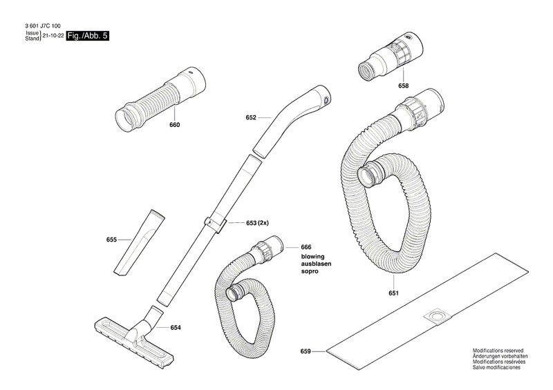 New Genuine Bosch 1619PB3269 Container