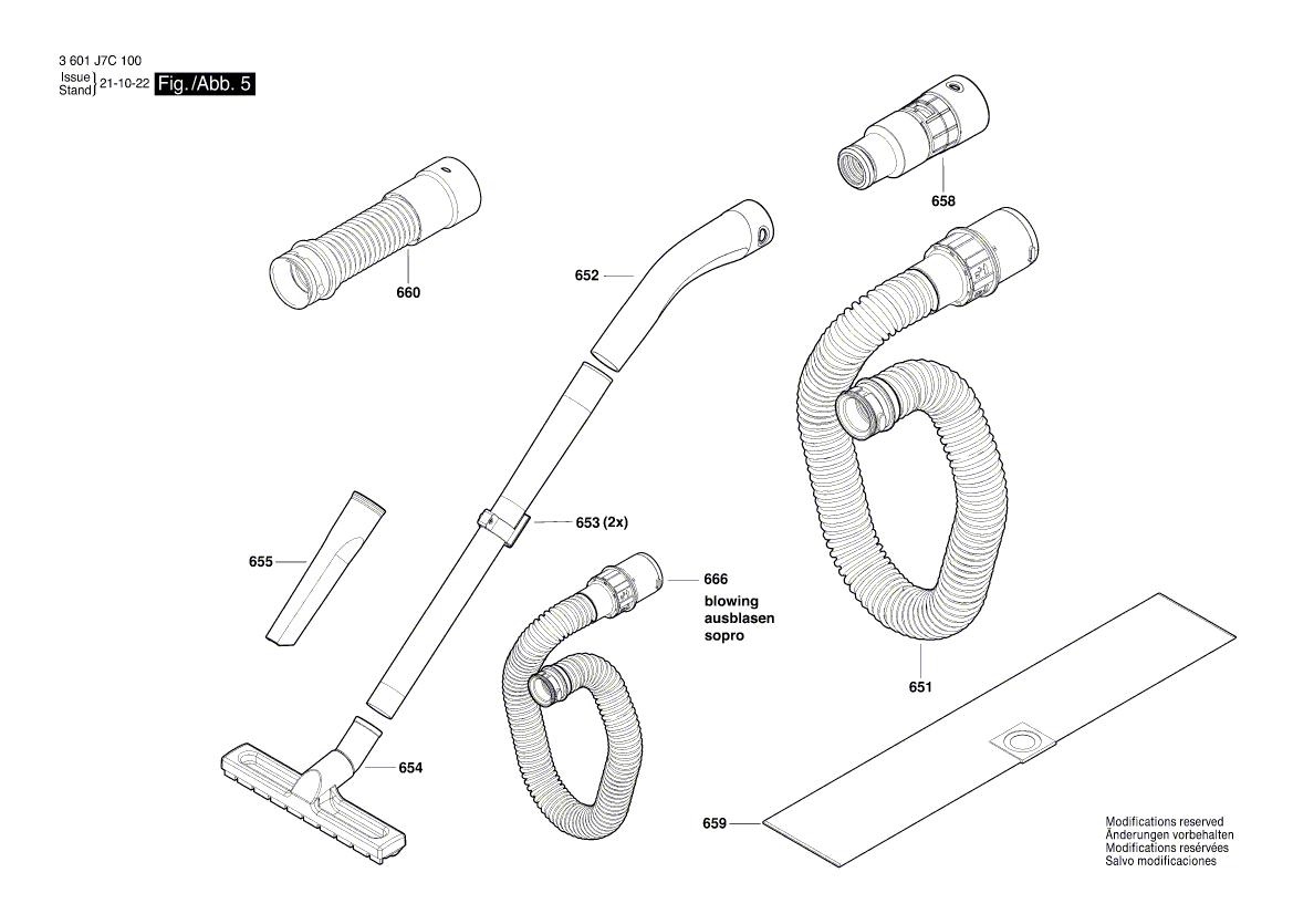 New Genuine Bosch 1619PB3277 Housing