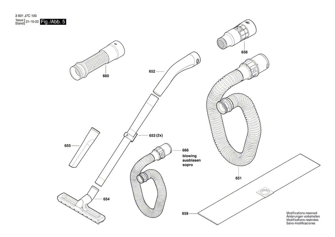 New Genuine Bosch 1619PB3281 Filter Bracket