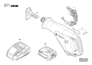 New Genuine Bosch 1619PB3484 Supporting foot