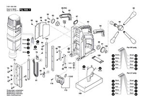 New Genuine Bosch 1619PB3654 Retaining ring