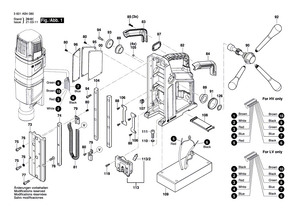 New Genuine Bosch 1619PB3671 Air-Deflector Ring