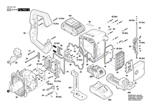 New Genuine Bosch 1619PB4531 Cover