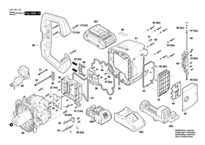 New Genuine Bosch 1619PB4646 Assembly