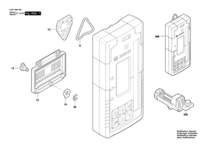 New Genuine Bosch 1619PB4683 Hinge