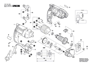 New Genuine Bosch 1619PB4746 Housing