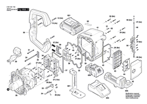 New Genuine Bosch 1619PB4759 Sticker