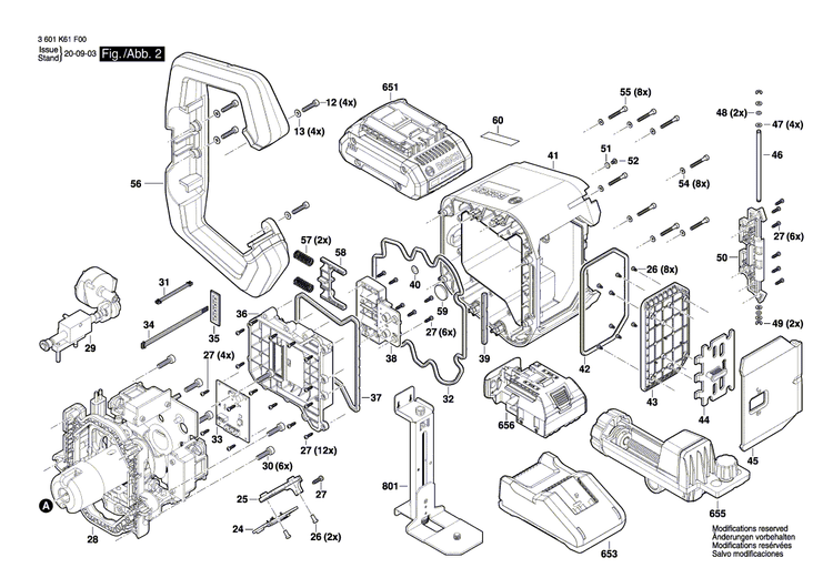 New Genuine Bosch 1619PB4759 Sticker