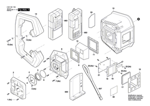 New Genuine Bosch 1619PB4759 Sticker
