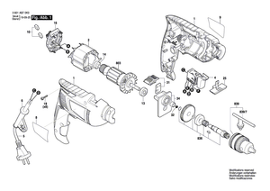 New Genuine Bosch 1619PB4808 Nameplate