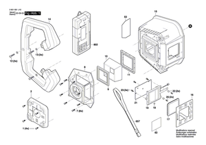 New Genuine Bosch 1619PB4923 Upper Housing